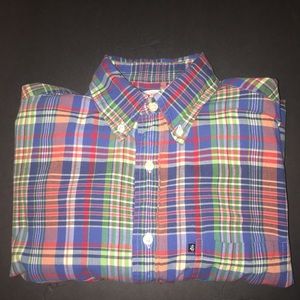 Brooks Brothers Plaid Button Down Shirt Size M